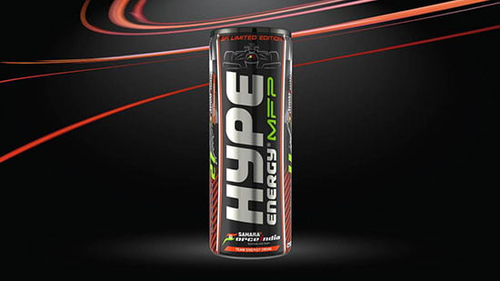 Special edition of MFP drink of the Hype Energy Drinks.