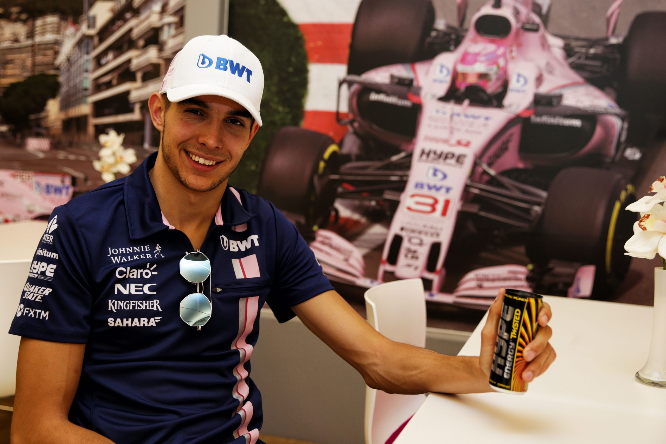 Esteban Ocon formula one pilot.