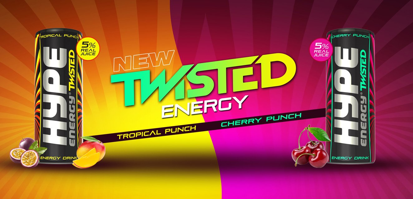 Energy drinks in can.