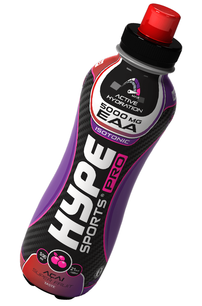 Hype’s sports drinks Acai Berry flavoured, in PET bottle.