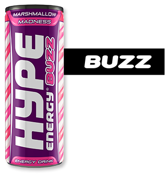 Buzz can of Hype.