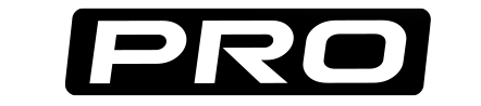 "Pro" text in transparent.